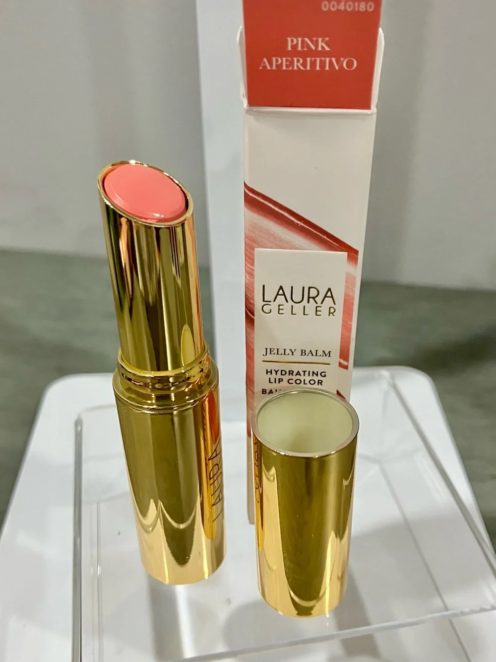 Laura Geller Pink Aperitivo Hydrating Jelly Balm Lip Color